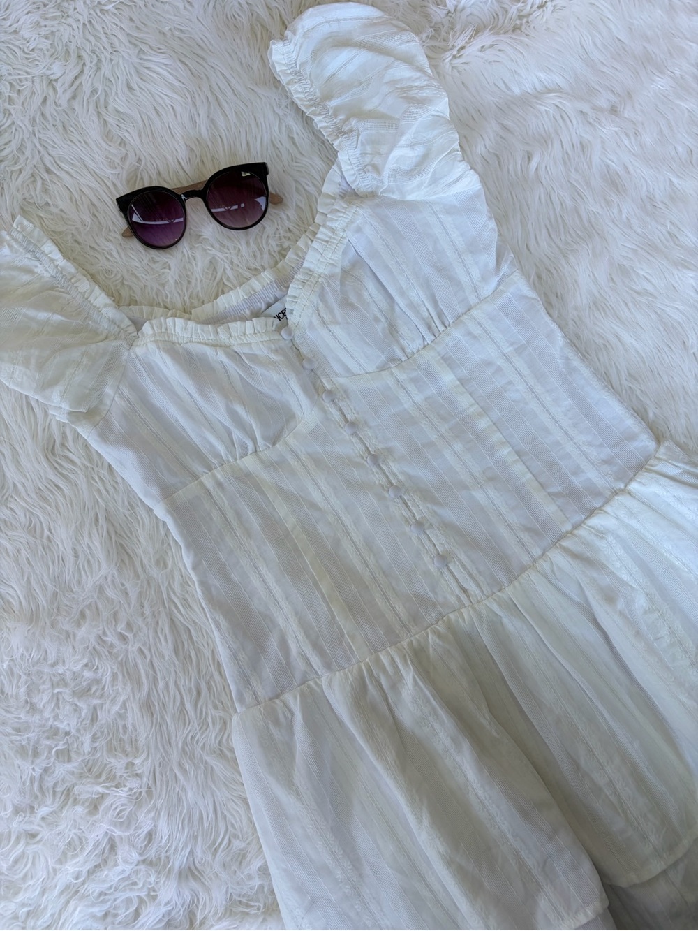 Princess Polly Bluegrove Mini Dress White - Picture 11 of 11